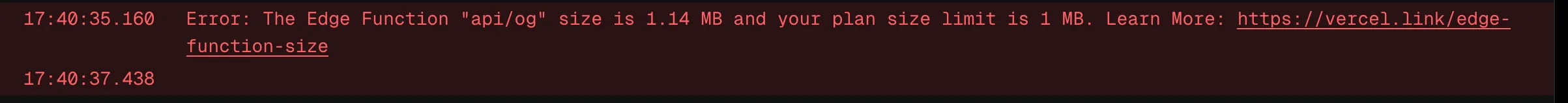 エラーになったログ