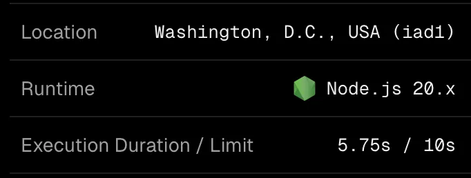 初回アクセス時のログ