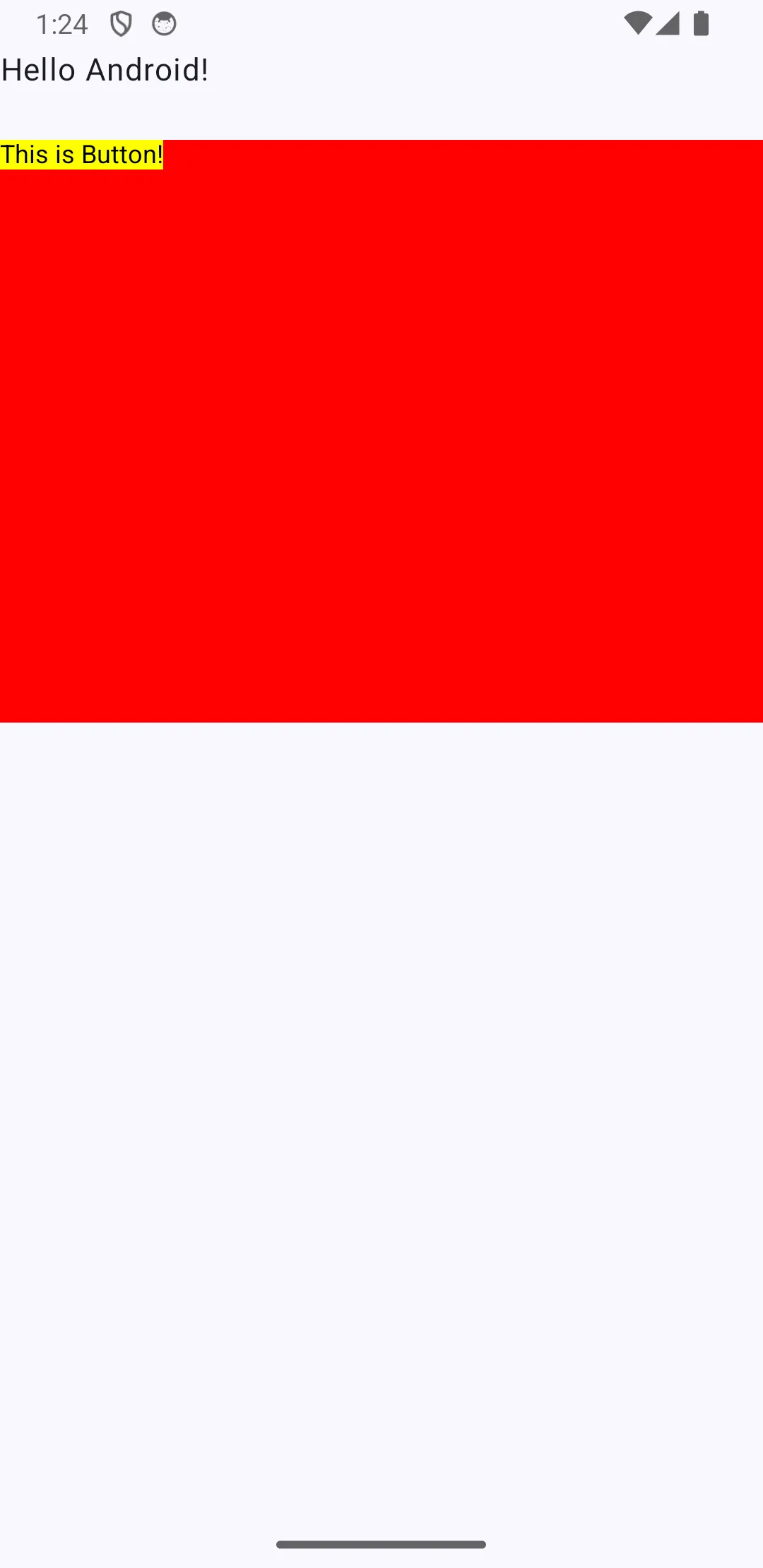 Remote Composeを表示したスクショ